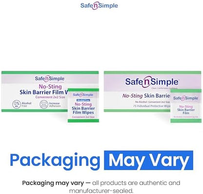 Individually wrapped 2x2 skin prep wipes for medical adhesive application