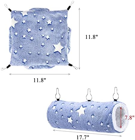 Mogoko guinea pig bed showing polar fleece material