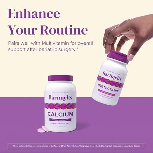 BariMelts vitamin D3 and magnesium supplement packaging