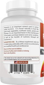 Best Naturals Potassium Citrate packaging and safety seal overview