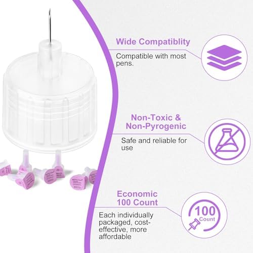 Pharmacy Choice 31 gauge diabetic needles for insulin injections