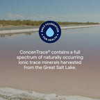 Trace Minerals supplement bottle showing nutritional facts panel