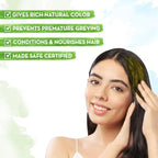Close up of the back label detailing the complete botanical ingredient list.