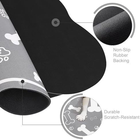 Voanos no stains dog cat food mats indoor surface