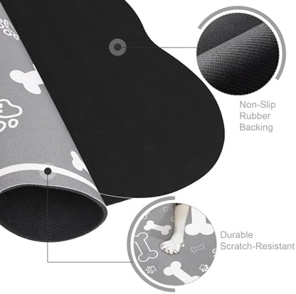 Voanos no stains dog cat food mats indoor surface