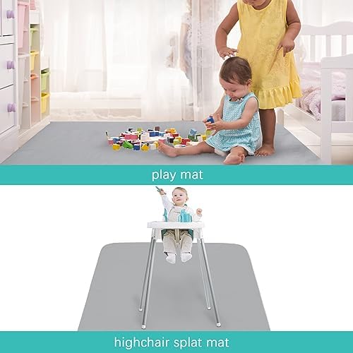 Waterproof arts and crafts floor sheet with messy paint protection