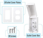Bates Choice outlet safety box mounted on wall