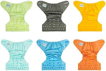 Babygoal reusable diaper covers with adjustable snaps