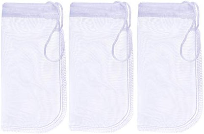 Close up of 180 micron nylon mesh structure on ALEGI aquarium filter bag