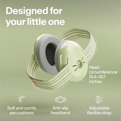 Alpine Muffy baby headphones side profile view
