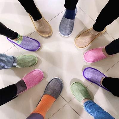 Individually packaged Uilb disposable slippers for guests