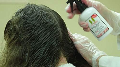 Lice Sisters nit glue dissolver spray for easy egg removal and combing