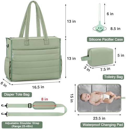 Side profile of Ibfun maternity hospital bag for travel