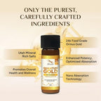 Zp.Tech Quantum Gold 24K Ormus Gold Concentrate lifestyle meditation setting