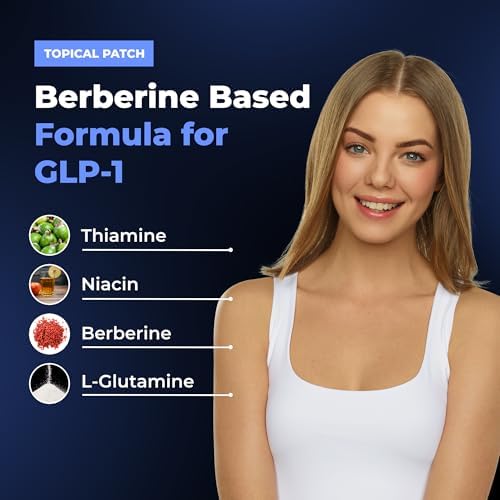 Close up of Ledisa patch ingredients including Berberine and Resveratrol