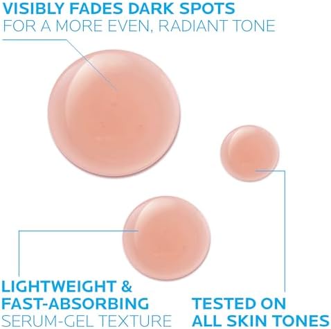 Discoloration correcting face serum for uneven skin tone