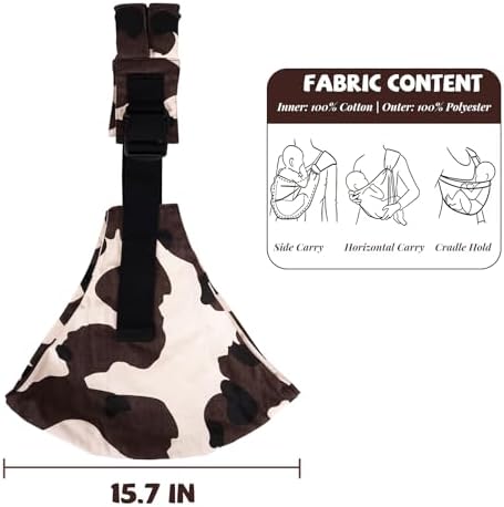 Slumberkiddies ergonomic baby carrier side view emphasizing padded shoulder comfort