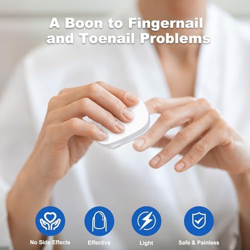 Close up of ZZP laser device for fingernails and toenails health.