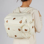 GOBABYMART Diaper Bag Backpack displayed alongside the included changing pad