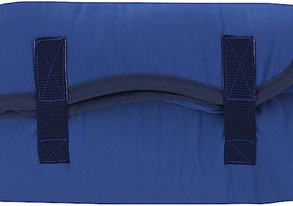 Plush kids daycare nap mat package showing high quality fabric textures