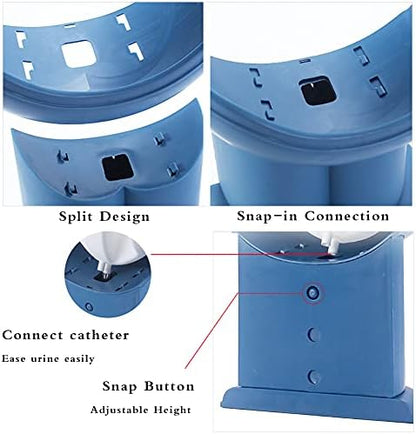 Xeehwb frog urinal with adjustable height levels
