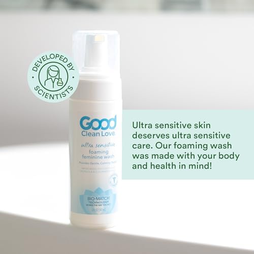 Gentle intimate foam wash for women imported from USA for sensitive skin care.