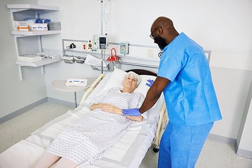 Cardinal Health incontinence underpad showing the durable edges used for patient repositioning.