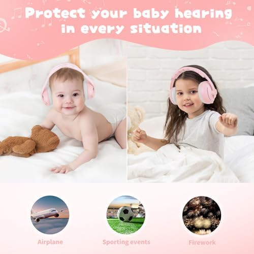 Detailed view of Tacodis hypoallergenic baby earmuff cushions