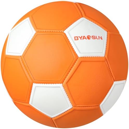 BYAOSUN soft indoor football close up view of foam material texture