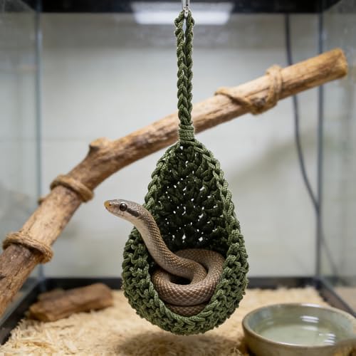 MinrzPet arboreal gecko tank accessory elevated swing setup tutorial view