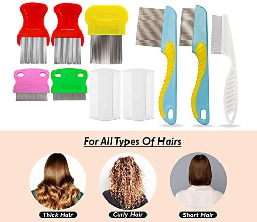 Buggin Out lice comb showing rounded stainless steel safety tips