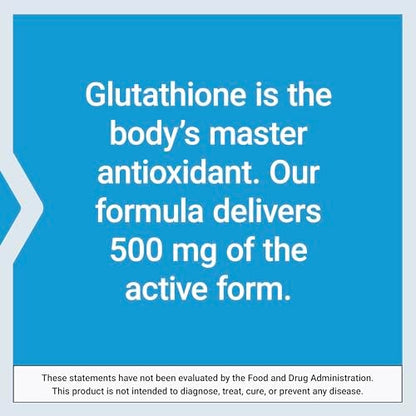 Life Extension Glutathione vegetarian supplement bottle