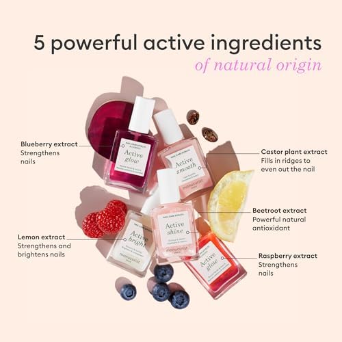 Manucurist 5-pack gift box packaging showcasing all treatment polishes