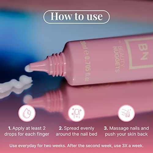 Authentic USA imported Beauty Nuggets nail repair treatment
