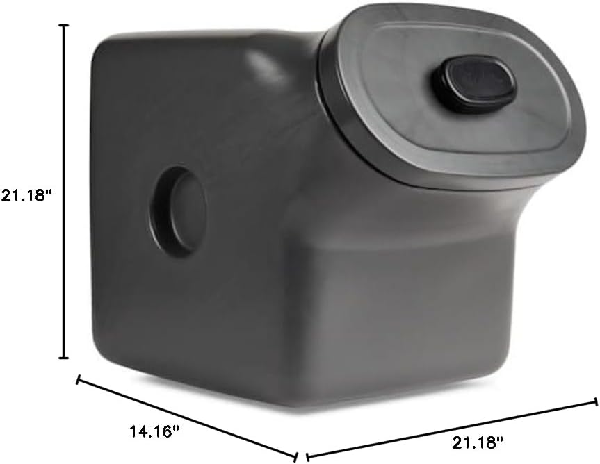 Reddy airtight dog food container with included scooper