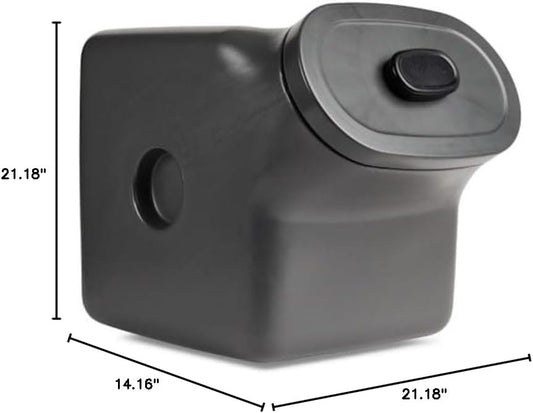 Reddy airtight dog food container with included scooper
