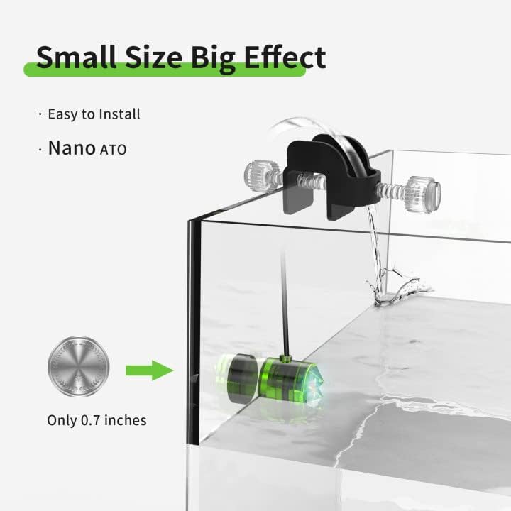 FZONE premium aquarium water level controller with magnetic mount components