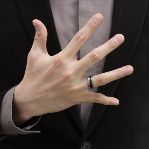 Three distinct sizes of silver toned everyday style jewelry rings for mentalism tricks.