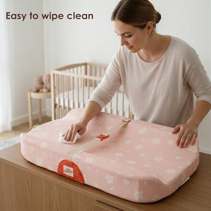 Tiny Marvels changing pad demonstrating non-slip base texture
