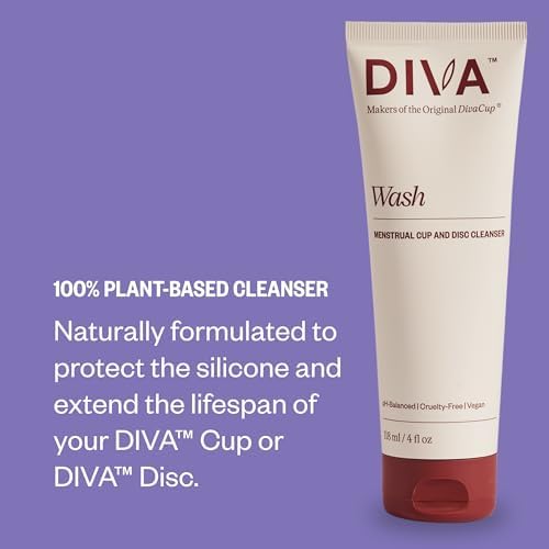 Authentic USA imported DIVA Wash tube for menstrual product maintenance