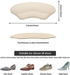 Sargarita shoe inserts for high heels showing the soft padding for all day comfort