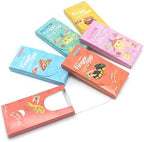 Portable finger napkins for adults and children eating outdoors