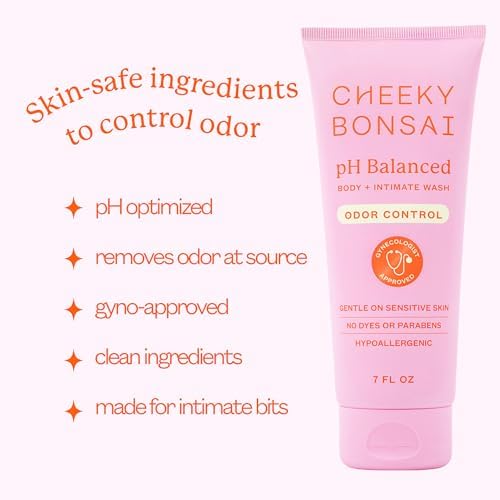 Cheeky Bonsai Everywhere Wash hypoallergenic intimate cleanser packaging