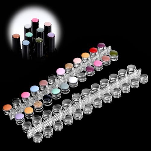 Biubee nail swatch dots displayed on a white surface