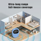 TENQIU nighttime potty training device displaying the three alert mode selection buttons.