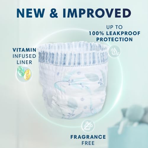 Close up of the hypoallergenic skin friendly liner on the Pampers Pure toddler potty training pants.
