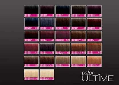 Schwarzkopf Color Ultime Black Cherry permanent intense black hair dye model view
