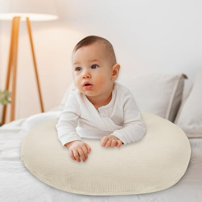 Detail shot of breathable cotton fabric of Swesen slipcover