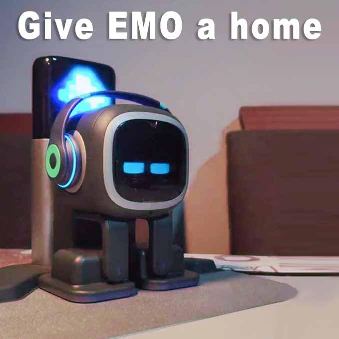 Emopet AI Robot showcasing dance movement features