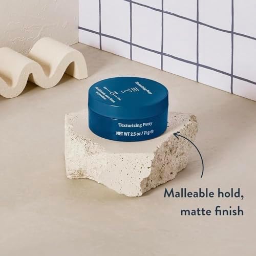 Side view of Harry's 2.5 Ounce hair putty jar